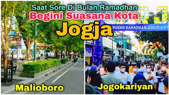 Suasana Sore Kota Jogja Di Bulan Ramadhan | Malioboro | Masjid Jogokariyan Yogyakarta