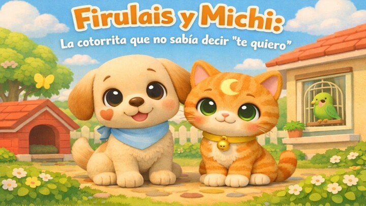 Firulais y Michi: La Cotorrita Tímida (Cuento Infantil sobre Empatía y Expresar Emociones)