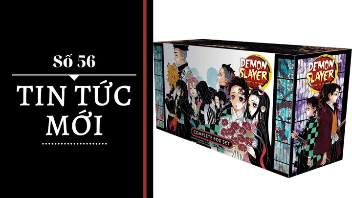 NEWS #56: Boxset Trọn Bộ 23 Tập Truyện Thanh Gươm Diệt Quỷ!?