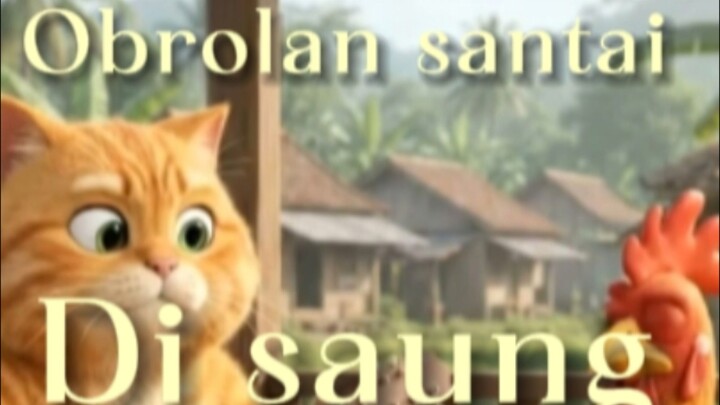 cat and chicken learn singing and guitar 😁