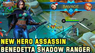 New Hero Benedetta Shadow Ranger - Mobile Legends Bang Bang