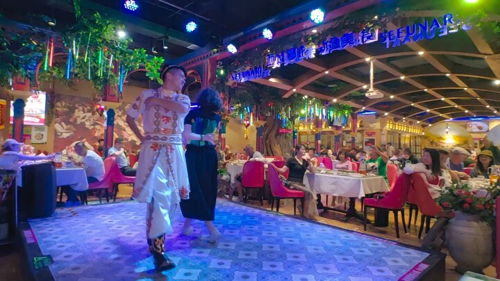 The wonderful dance is mesmerizing; the stage belongs to both the performers and the audience!