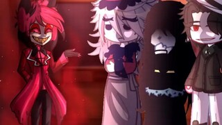 Bulan Atas + Muzan Raect Ke Alastor // Gacha React