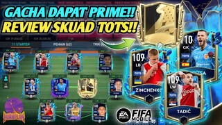 GACHA DAPAT PRIME!! REVIEW PEMAIN TOTS TERBARU GAMEPLAY NYA GG SEMUA NIH BOS!! FIFA MOBILE YUAHPLAY!