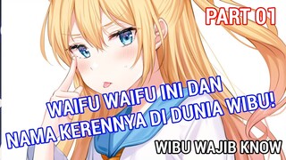 INILAH NAMA NAMA WAIFU DAN NAMA ROASTINKNYA DI SOSIAL MEDIA! - Hayo Waifu Kamu Masuk Gak ? Part 01