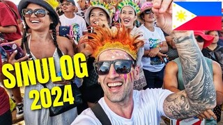 SINULOG 2024 Philippines! 🇵🇭 Foreigners AMAZING First Time!