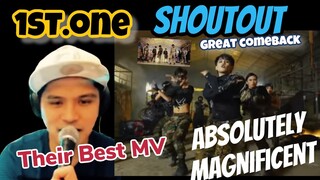 1st One - SHOUT OUT (OFFICIAL MUSIC VIDEO) REACTION