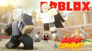 Roblox - THỬ GAME GIỐNG ANIME FIGHTERS SIMULATOR MỞ NHÂN VẬT TOKYO REVENGERS -Anime Combat Simulator