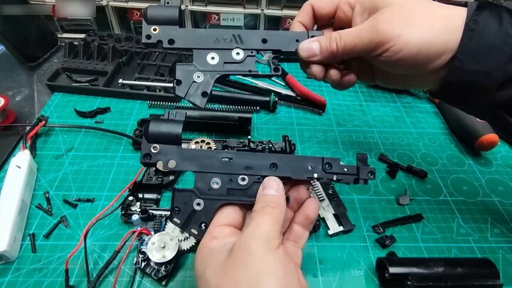 Disassembly comparison of standard ATM and Chenghai ATM