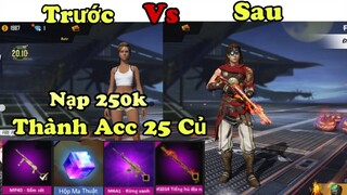 [Garena Free Fire] Từ 250k Thành Acc Giá 25 Củ Với Shop Huyền Bí.