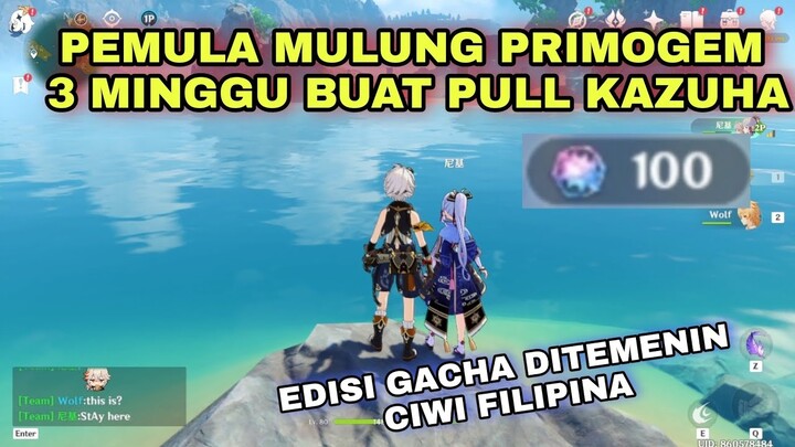 Pull Kazuha Ditemenin Ciwi Filipina Apakah Dapet Char 5 Star Pertamaku !!