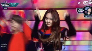 【4K LIVE】f(x) - 4 Walls(151029 Mnet M!Countdown)