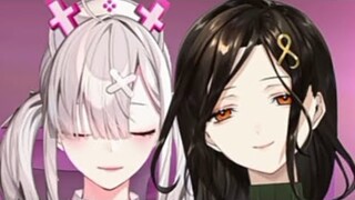 Kana and Tomoe's big gay for 2 minutes "straight"