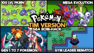 New Pokemon GBA Rom With Mega Evolution, Gen 1-7, Gym Leader Rematch, LVL 100 PKMN, And Much More!