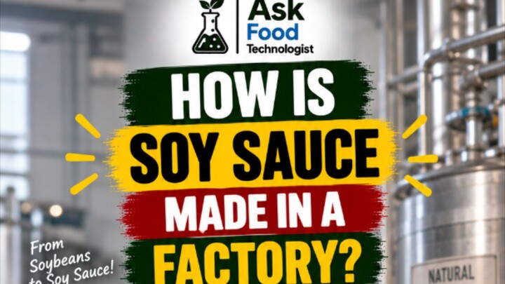 How Is Soy Sauce Made in a Factory? 🏭🥢