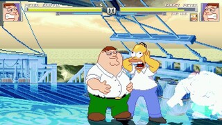 AN Mugen #284: Peter Griffin VS Ghost Peter & Ghost Homer