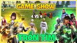 FREE FIRE | ĐỨC MÕM | GAME SHOW TRỐN TÌM PHIÊN BẢN 4 VS 4 CỰC LẦY LỘI!!!