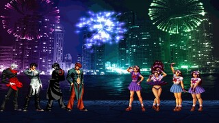 KOF MUGEN: TEAM IORI YAGAMI VS TEAM ATHENA ASAMIYA!!! Especial 1000 Suscriptores!!!