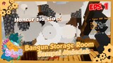 SANS SMP S3 - Membangun Storage Room SAMPAI MELEDAK !!! #1