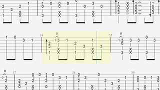 【Fingerstyle Guitar Tab】รักเธอที่ 105 องศา