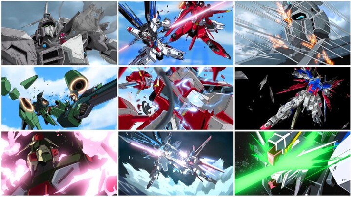 [Inventory] The moments when SEED's entire series of "Gundam" was severely damaged and completely de