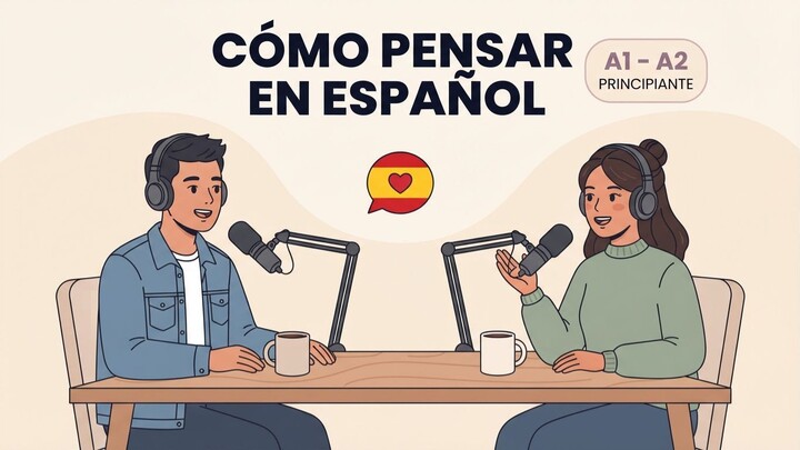 Stop translating in your head and start thinking in Spanish! 🧠🇪🇸 l Listening Practice