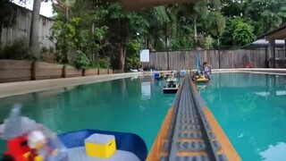 Action Figure|120 Meters Long LEGO Train Tracks