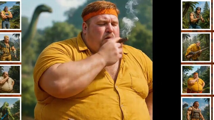 Kenangan masa kecil versi live action "Dino Crisis", penjahatnya super dipulihkan