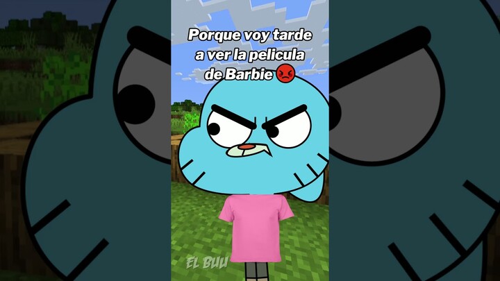 GUMBALL ¡SE ENOJA y SE PELEA! con BOB ESPONJA 😱