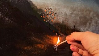 穿透迷雾，照亮清晨，从城市到自然，来看些滑板小能手～