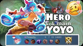 Highlight MLBB | Nyobain Hero yang main Yoyo? 😱🤣 kaget dong bisa mulung kill 😅🙏🏼