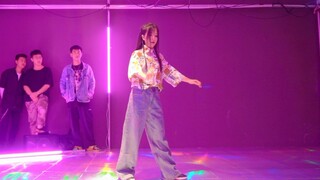 【胖脸镜镜子】第一次在复古party现场表演popping是什么体验～