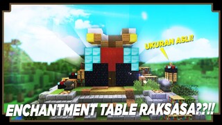 CARA MEMBUAT ENCHANTMENT TABLE RAKSASA - Minecraft Tutorial