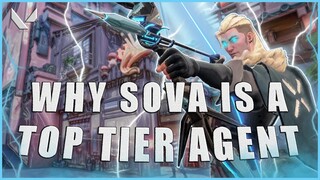 WHY SOVA IS S TIER AGENT (200 IQ ARROWS) VALORANT SOVA HIGHLIGHTS