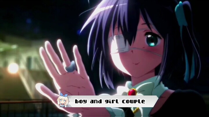 Anime boy and girl couple|AMV|MIX ANIME