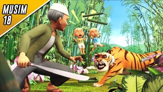 Atok dalang vs Harimau - Upin Ipin musim 18 full movie
