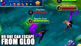 NO ONE CAN ESCAPE FROM GLOO ULTIMATE | INSANE MVP GAMEPLAY | MOBILE LEGENDS BANG BANG