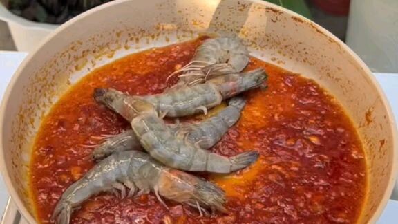 buttered shrimp