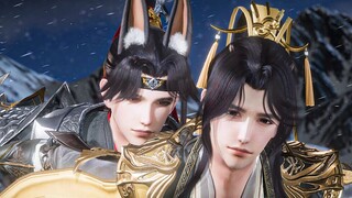【Jianwang III/Cezang】Cezang Double Figure Skating | Queen Xiaotianji and his Baixiang puppy hook! !