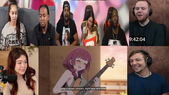 BOCCHI THE ROCK! EPISODE 6 REACTION MASHUP!!