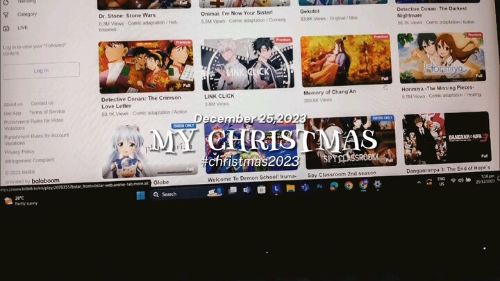 what happened to your Christmas last year?
