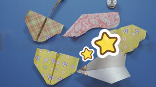 Best Five Paper Airplanes. Super Excellent Scenes