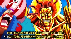 SENGOKU MURKA! DIA AJAK FUJITORA UNTUK HANCURKAN CROSS GUILD! FUJITORA VS MIHAWK! ONE PIECE