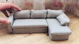 DIY | Making A Miniature Sofa