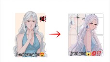 gambar oc temen dari mommy jadi onee-san😱⁉️「Fanart」