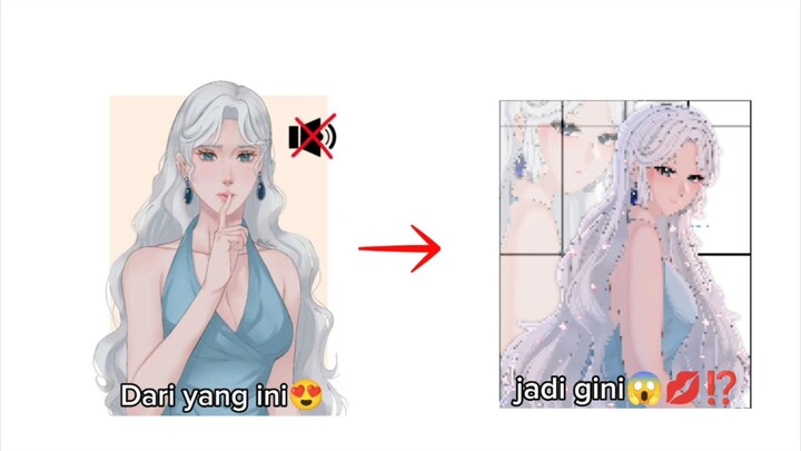 gambar oc temen dari mommy jadi onee-san😱⁉️「Fanart」