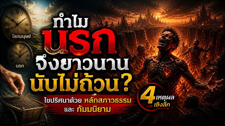 ความจริงน่ากลัว! นรกยาวนานเพราะอะไร? (ไม่ใช่โชคชะตา)