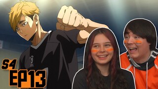 ITS GETTING INTENSE | Haikyuu!! Season 4 Episode 13 Reaction & Review!