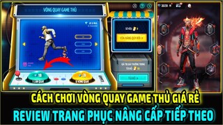 Test Vòng Quay Game Thủ Săn Bơm Keo Siêu Đẹp || Review Trang Phục Nâng Cấp Tiếp Theo || Free Fire