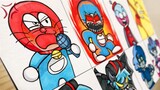 Drawing FRIDAY NIGHT FUNKIN' MOD - Transformation Characters #2 / Doraemon Horror Cartoon